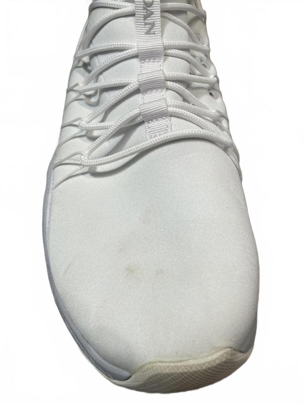 Nike Jordan Shoes Mens Size 12 White Gray Sneakers Athletic Preppy Sporty - Picture 6 of 8